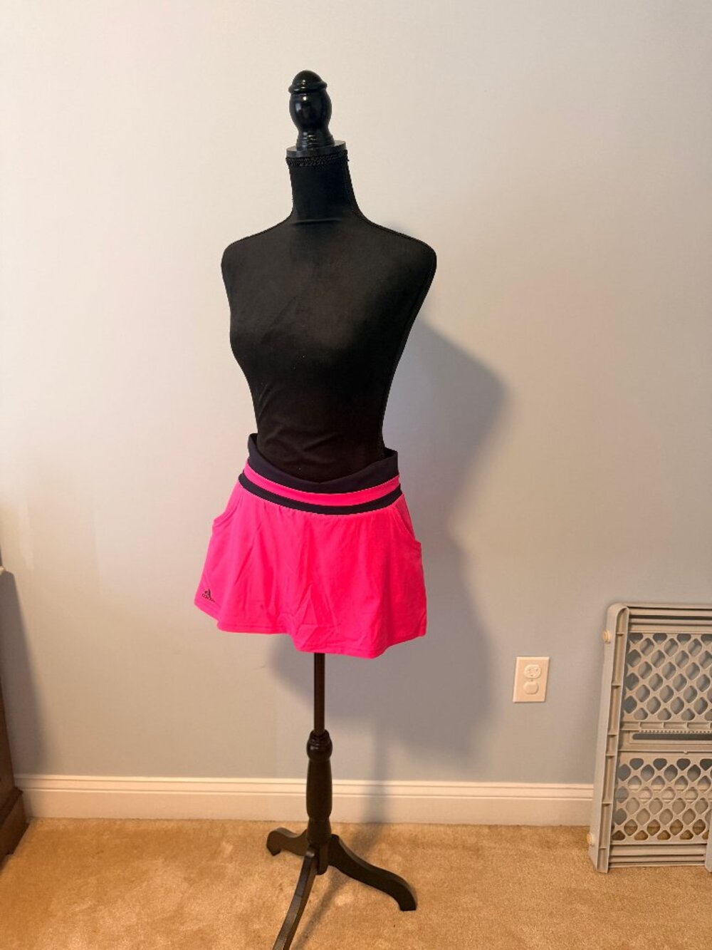 Adidas Active/Tennis Skort (Bright Pink)- M
